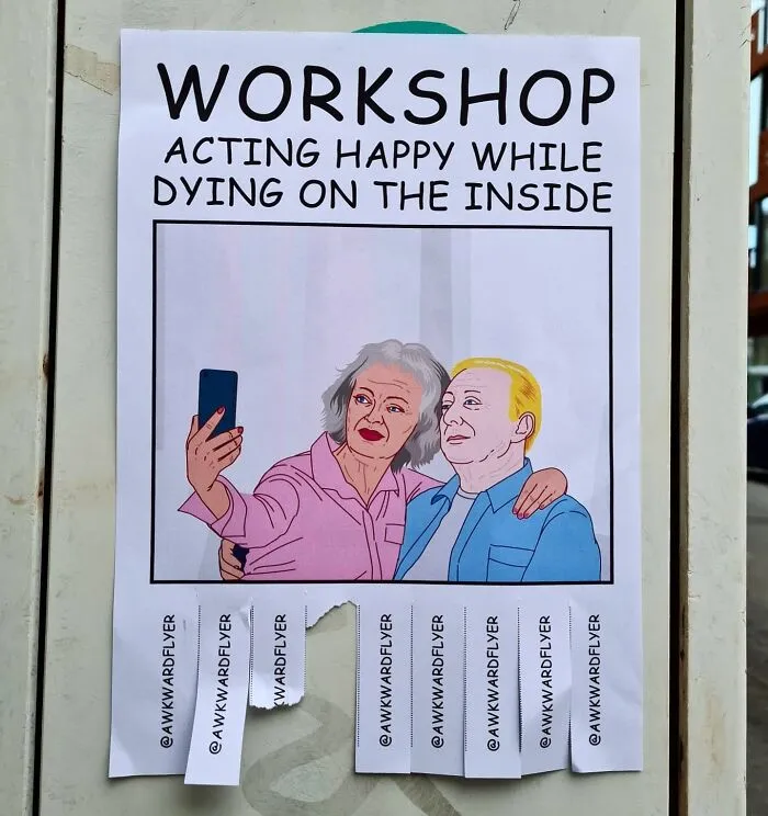 I Make Super Awkward Flyers And Hang Them In The Streets, Here Are My Best Ones (35 Pics)