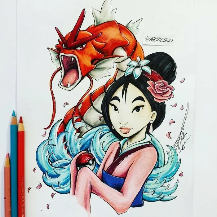 This Artist Made 20 Disney-Pokemon Mashups You Never Thought You'd Want