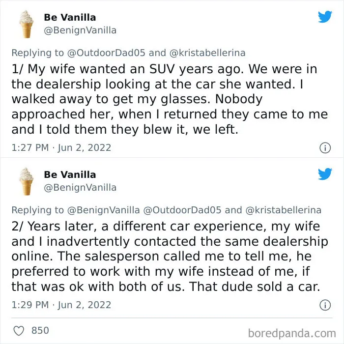 50 Times People Ignored Women Because There Was A Man Nearby