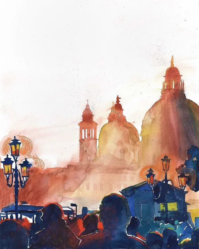 My 21 Watercolor Paintings Of Venice That Show The Beauty Of This City