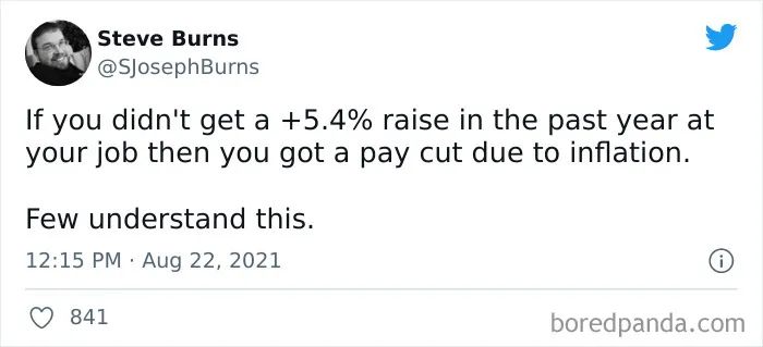 Inflation Has Never Been "Transitory" For Working People Especially This Hell Of A Year