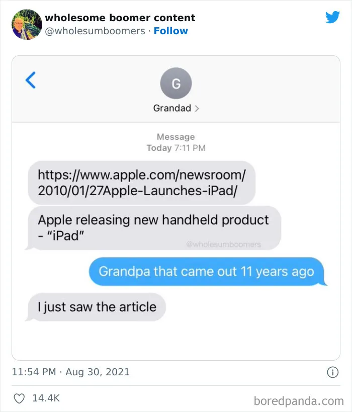 This Online Account Shares ‘Wholesome Boomer Content’ (35 New Pics)
