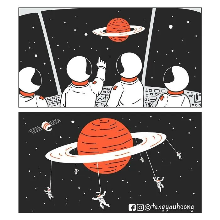 18 Comics With Weird And Unexpected Endings That I Created To Make People Laugh (New Pics)