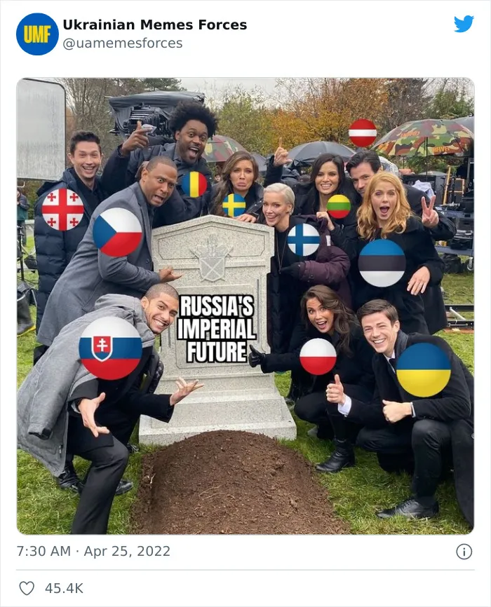 This Twitter Page Is Dedicated To Showing The Truth Of What Is Currently Happening In Ukraine With Memes And Here Are 40 Of The Best Ones