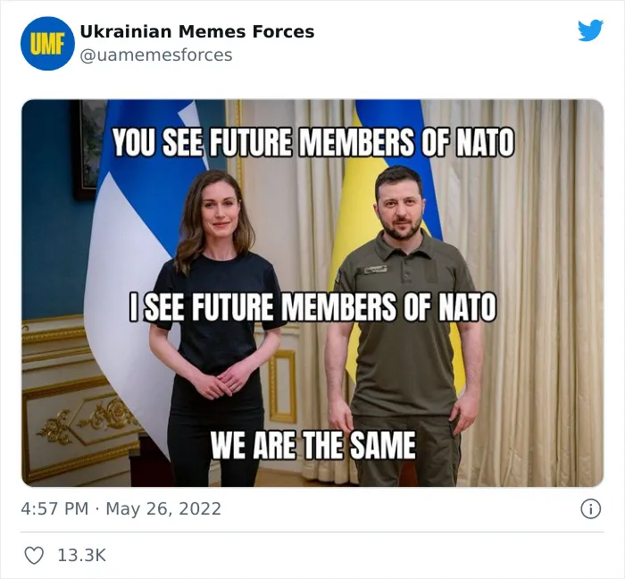 This Twitter Page Is Dedicated To Showing The Truth Of What Is Currently Happening In Ukraine With Memes And Here Are 40 Of The Best Ones