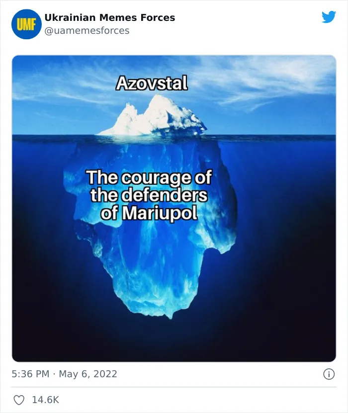 This Twitter Page Is Dedicated To Showing The Truth Of What Is Currently Happening In Ukraine With Memes And Here Are 40 Of The Best Ones