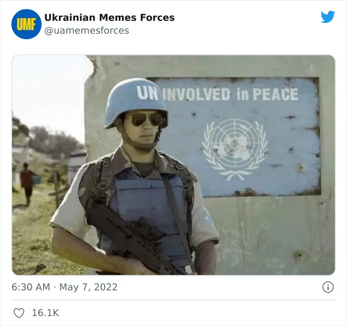 This Twitter Page Is Dedicated To Showing The Truth Of What Is Currently Happening In Ukraine With Memes And Here Are 40 Of The Best Ones
