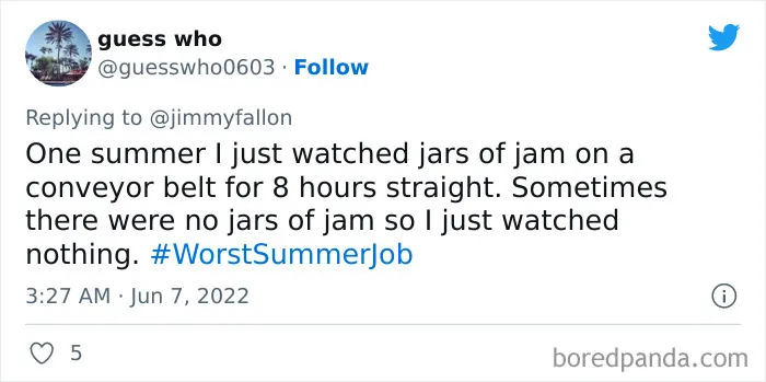 30 Of The Funniest Responses To Jimmy Fallon's #WorstSummerJob Challenge