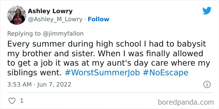30 Of The Funniest Responses To Jimmy Fallon's #WorstSummerJob Challenge