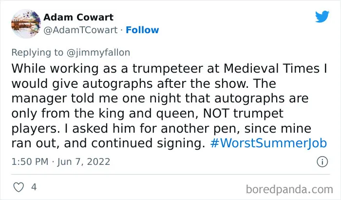 30 Of The Funniest Responses To Jimmy Fallon's #WorstSummerJob Challenge