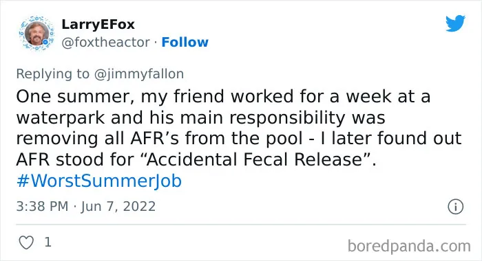 30 Of The Funniest Responses To Jimmy Fallon's #WorstSummerJob Challenge