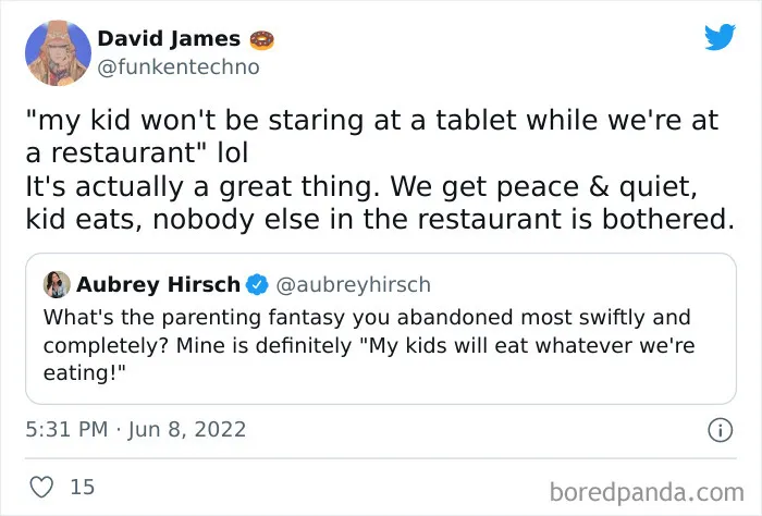 "My Kids Will Eat Whatever We're Eating!": People Are Sharing 30 'Parenting Fantasies' That Just Didn’t Work Out