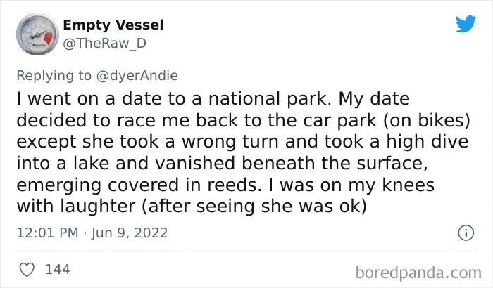 30 Dates That Didn't Go Well At All, As Shared In This Twitter Thread