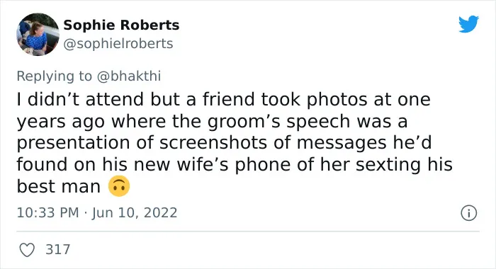"She Kept That Secret Until We Divorced": 30 People Who Witnessed Weddings Go Terribly Wrong Spill The Gossip In This Online Thread