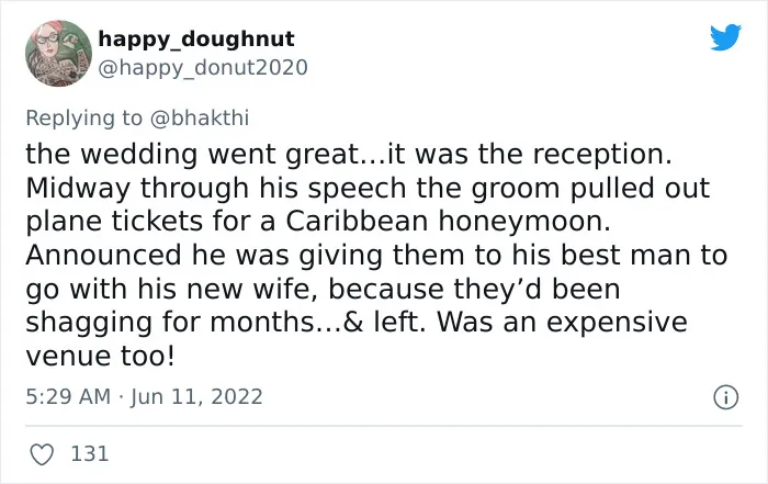 "She Kept That Secret Until We Divorced": 30 People Who Witnessed Weddings Go Terribly Wrong Spill The Gossip In This Online Thread