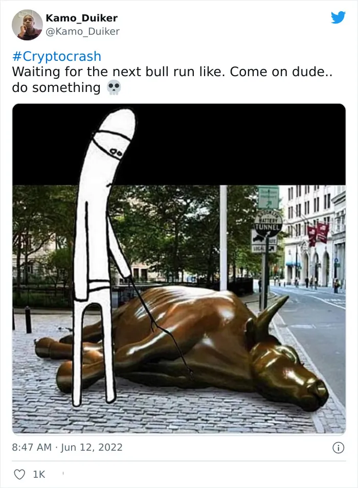 Folks Are Cracking Up At These 30 Memes About The Crypto Currency Crash, Exemplifying Just How Sad It Is