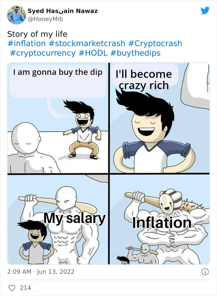 Folks Are Cracking Up At These 30 Memes About The Crypto Currency Crash, Exemplifying Just How Sad It Is