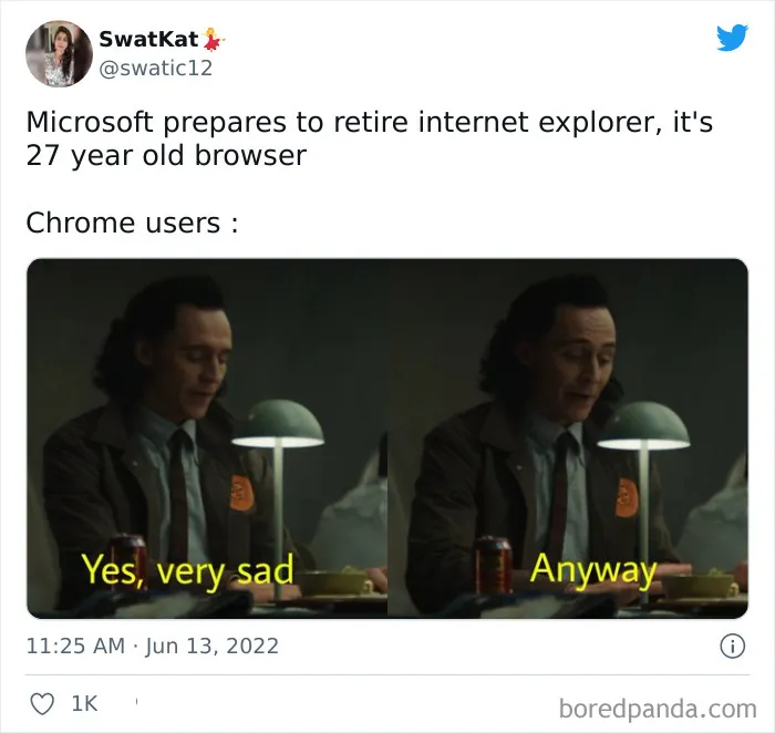 30 Of The Internet's Funniest Reactions To Internet Explorer's Shutdown