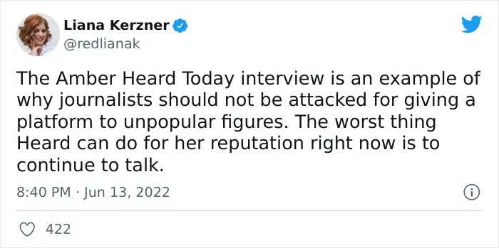 35 Reactions To Amber Heard Speaking Out In Her First Interview Since The Trial