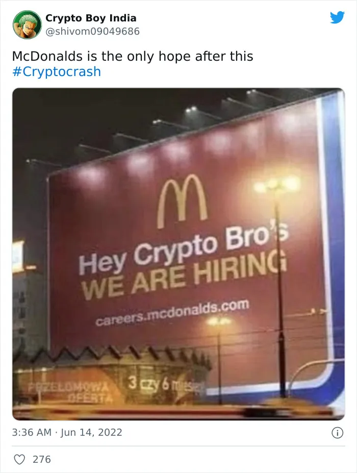 Folks Are Cracking Up At These 30 Memes About The Crypto Currency Crash, Exemplifying Just How Sad It Is