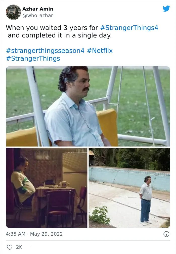 30 Finest Memes And Reactions To Netflix’s “Stranger Things” Season 4