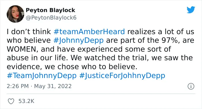 40 Of The Best Reactions People Posted In Response To Johnny Depp Winning His Defamation Lawsuit Against Ex-Wife Amber Heard