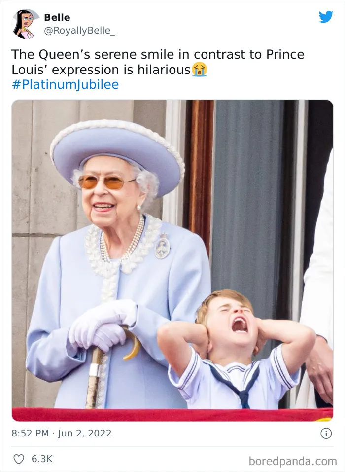Here Are 30 Reactions To Prince Louis' Behavior At The Queen's Jubilee