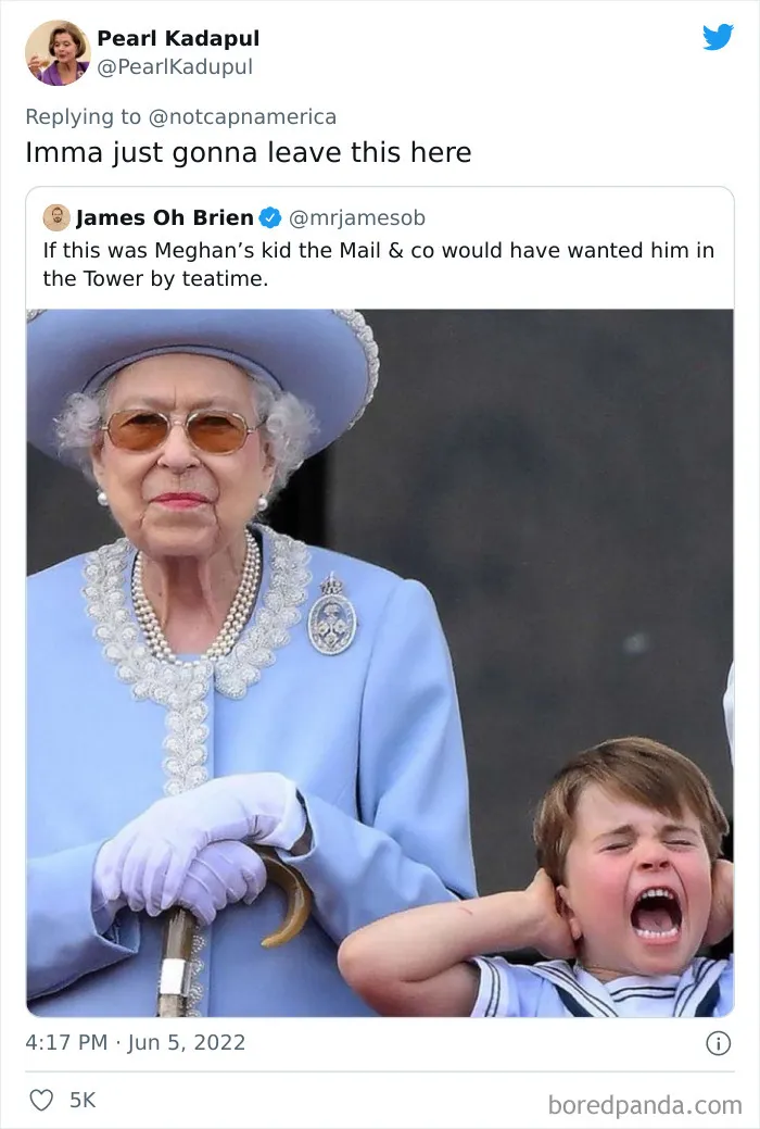 Here Are 30 Reactions To Prince Louis' Behavior At The Queen's Jubilee