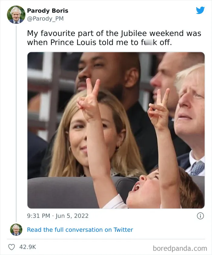 Here Are 30 Reactions To Prince Louis' Behavior At The Queen's Jubilee