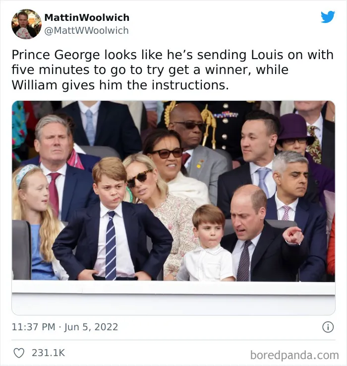 Here Are 30 Reactions To Prince Louis' Behavior At The Queen's Jubilee