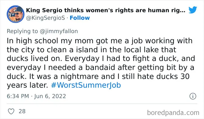 30 Of The Funniest Responses To Jimmy Fallon's #WorstSummerJob Challenge