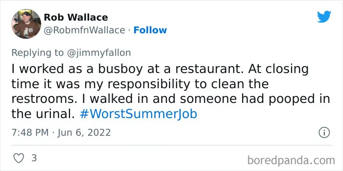 30 Of The Funniest Responses To Jimmy Fallon's #WorstSummerJob Challenge