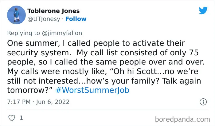 30 Of The Funniest Responses To Jimmy Fallon's #WorstSummerJob Challenge