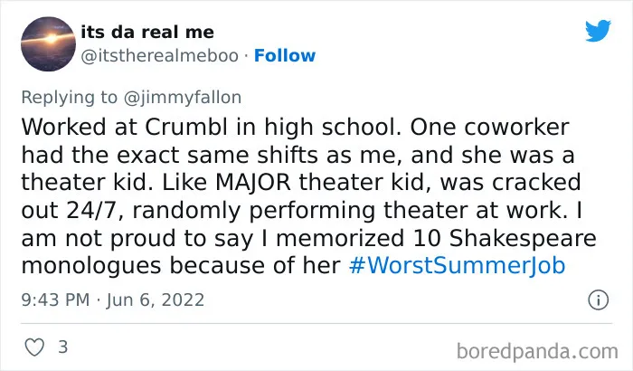 30 Of The Funniest Responses To Jimmy Fallon's #WorstSummerJob Challenge
