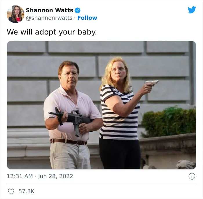 People Are Destroying Couple With "We Will Adopt Your Baby" Sign, And Here Are 30 Of The Best Posts