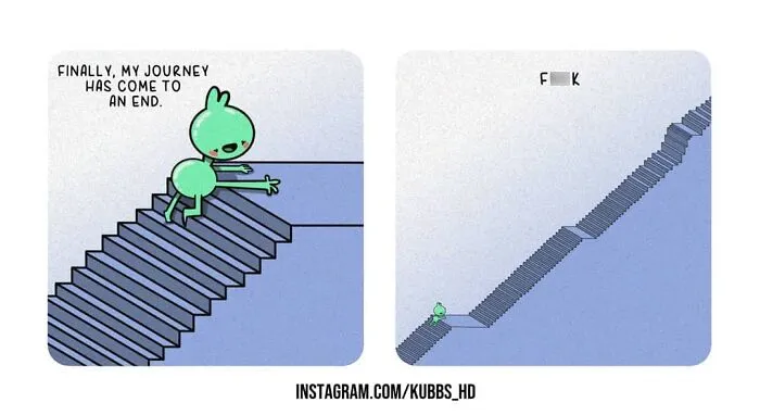 30 Relatable And Funny Comics About The Little Moments In Life, Mental Health Issues, And Other Situations Made By This Artist