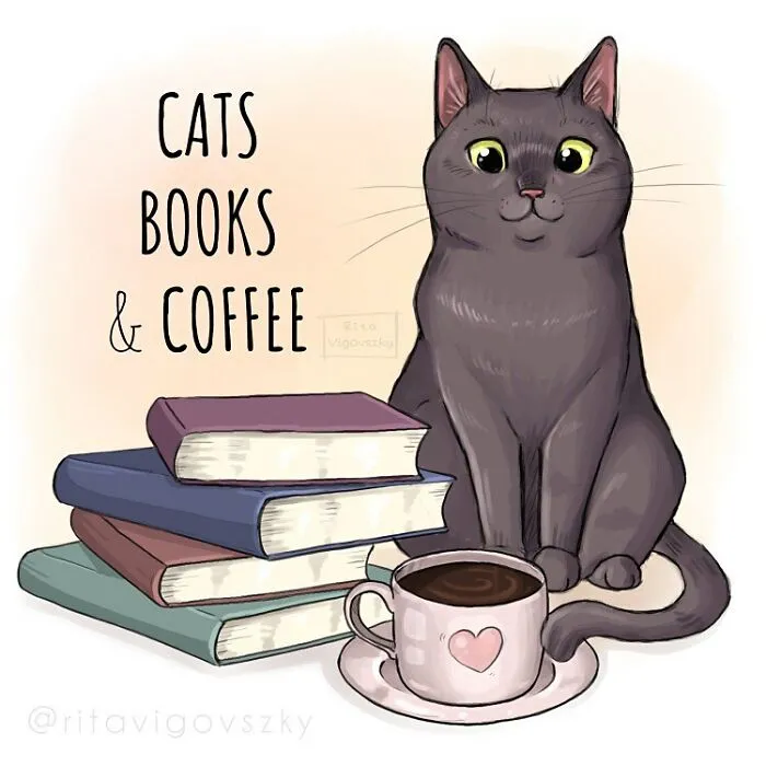 "What It's Like To Have A Cat": 40 Illustrations By This Artist (New Pics)