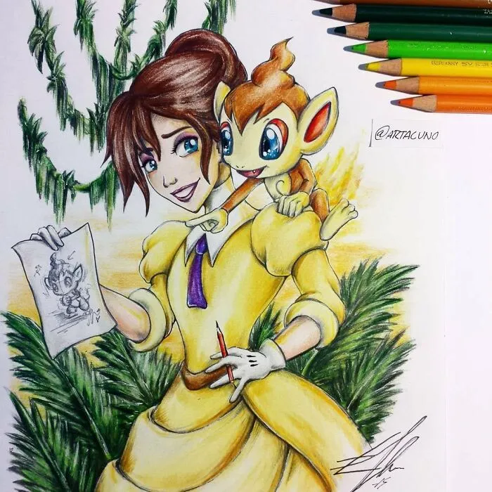 This Artist Made 20 Disney-Pokemon Mashups You Never Thought You'd Want