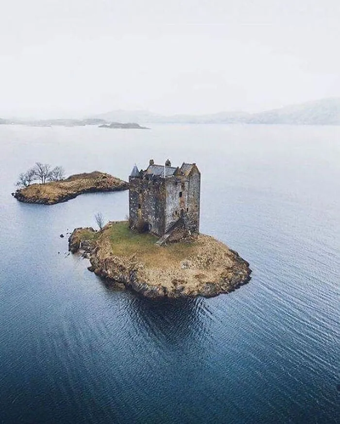 A 14th Century Abandoned Castle In Scotland