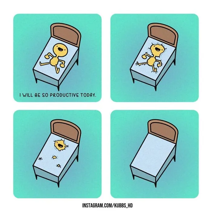 30 Relatable And Funny Comics About The Little Moments In Life, Mental Health Issues, And Other Situations Made By This Artist