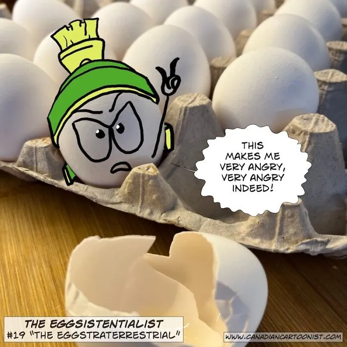 The Eggstraterrestrial