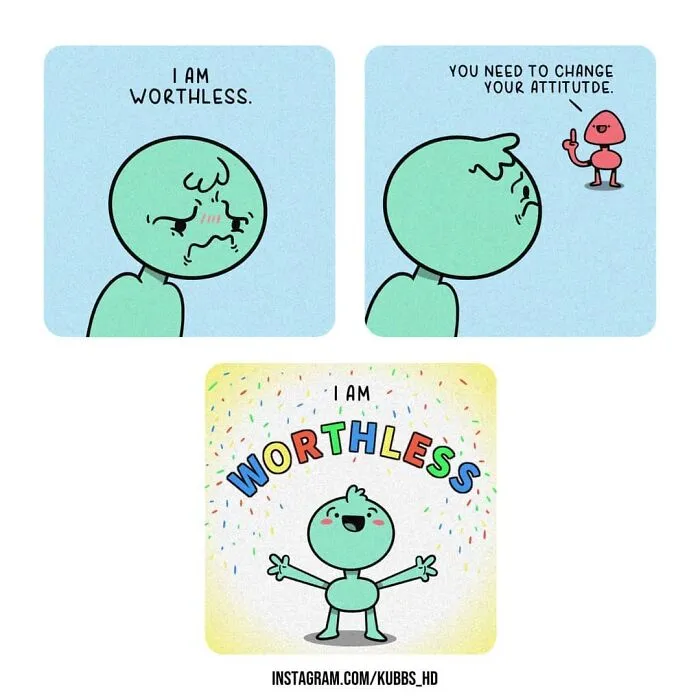 30 Relatable And Funny Comics About The Little Moments In Life, Mental Health Issues, And Other Situations Made By This Artist