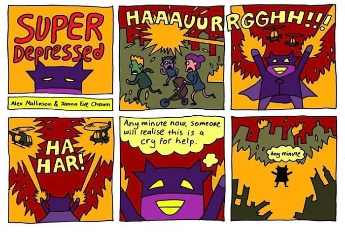 "What If Superman Had Depression?": 10 Comics Made By Us