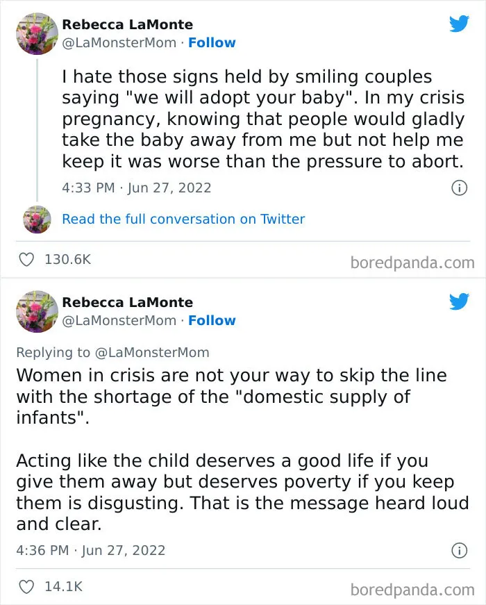 People Are Destroying Couple With "We Will Adopt Your Baby" Sign, And Here Are 30 Of The Best Posts