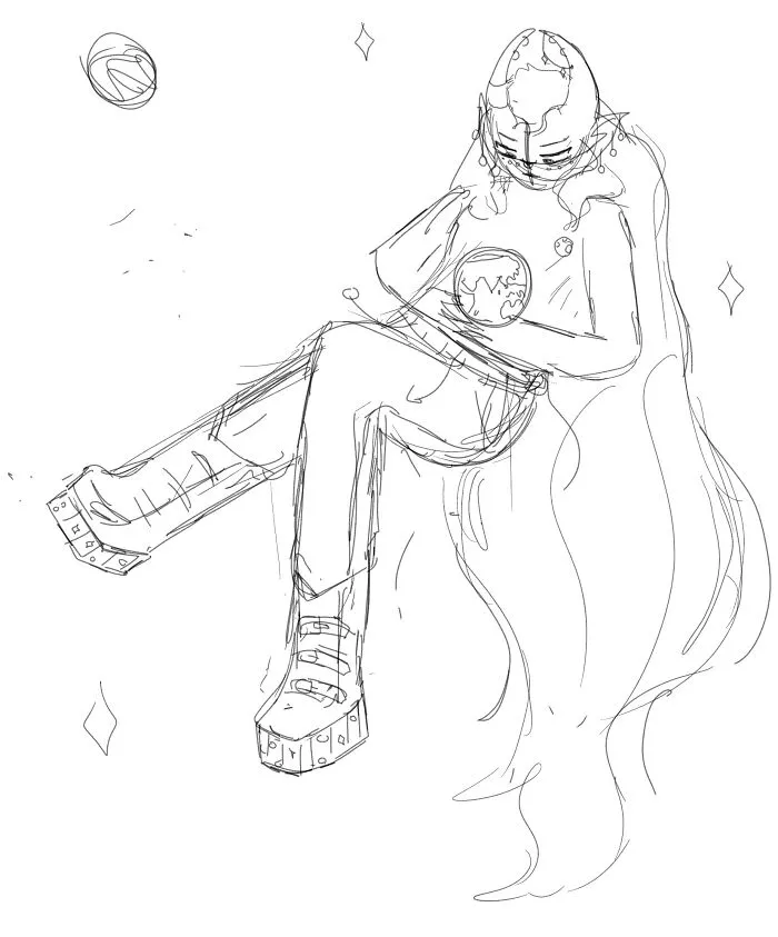 Its Just A Sketch, But I Think Its Coming Along Well :)