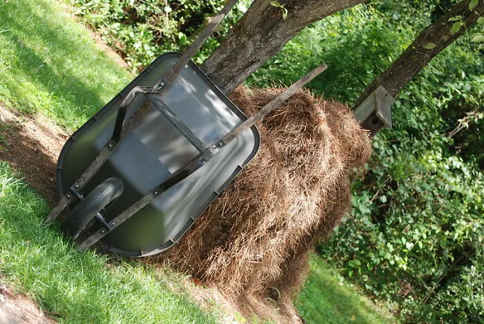Can’t Use The Wheelbarrow To Carry All The Equipment Down