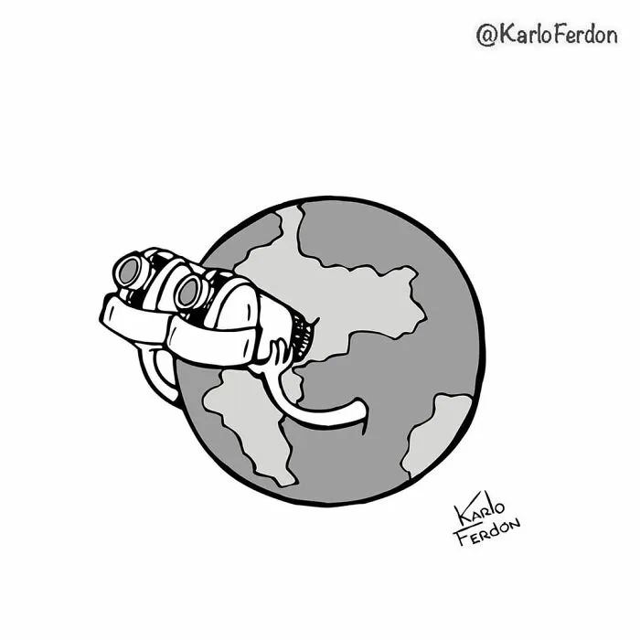 Este artista hace cómics humorísticos de una sola viñeta sin diálogo (30 nuevas imágenes)