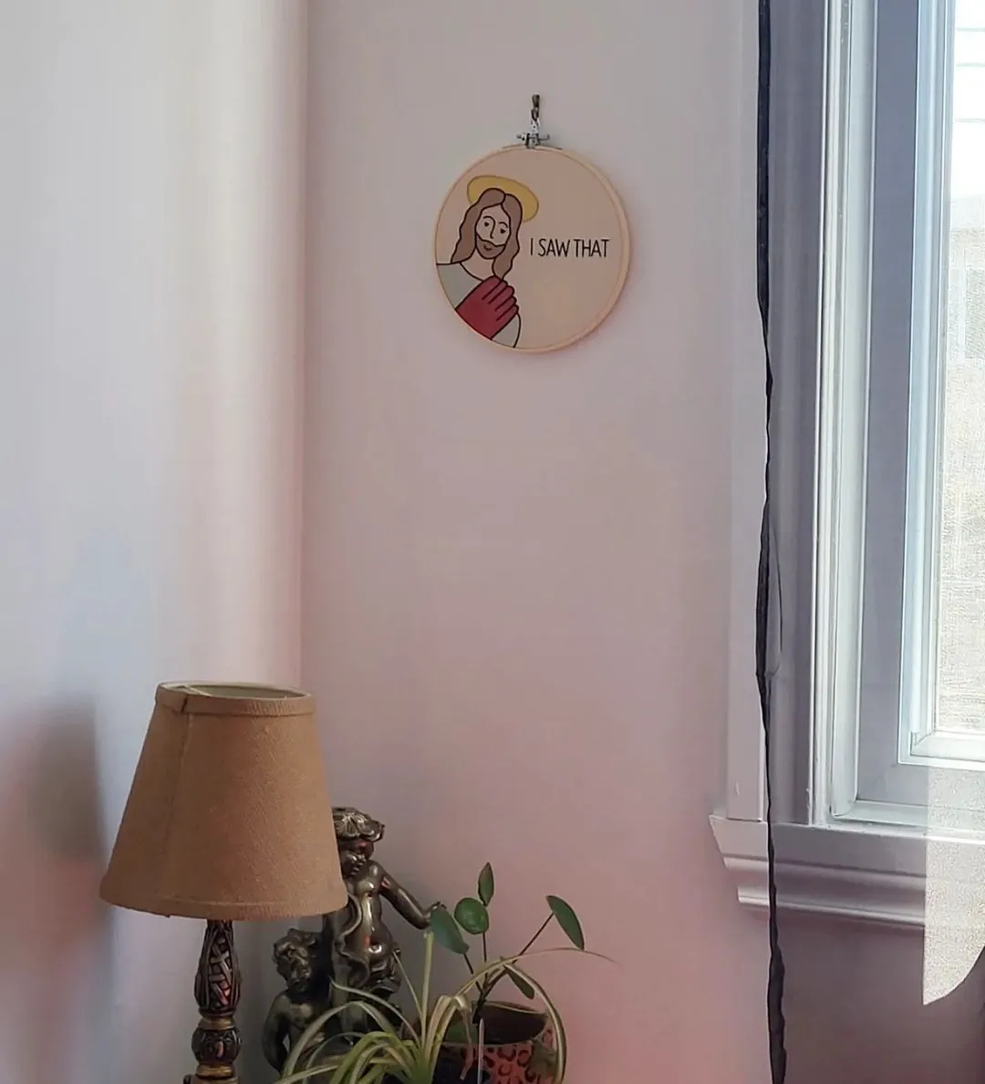 I Gave This Embroidery As A Gift To My Religious Grandma And She Loved It!