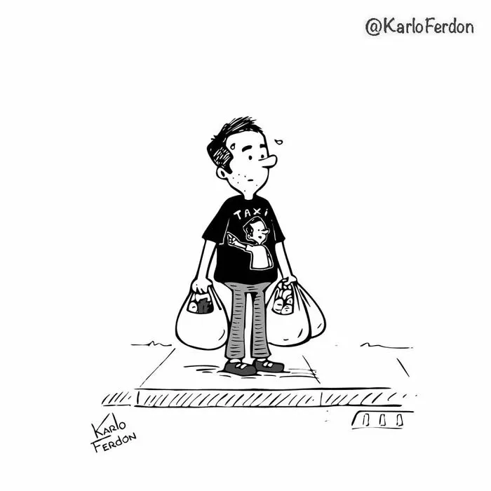 Este artista hace cómics humorísticos de una sola viñeta sin diálogo (30 nuevas imágenes)