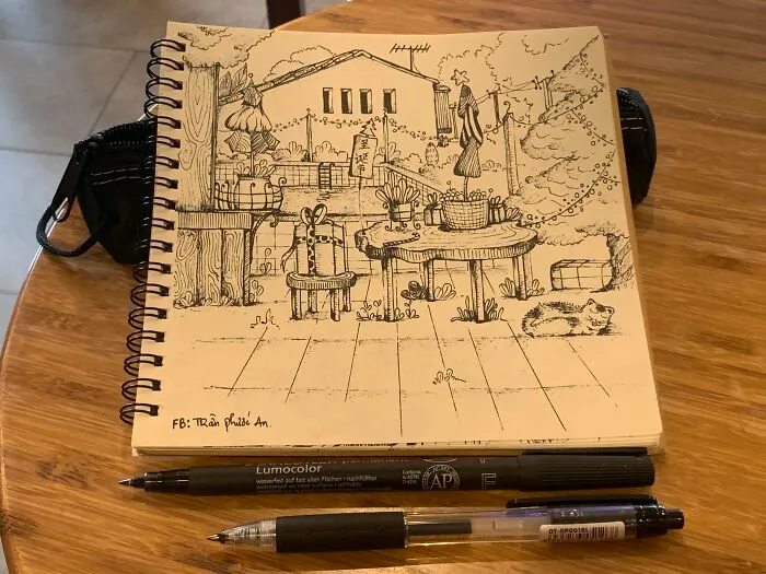 19 Random Drawings Out Of My Sketchbook